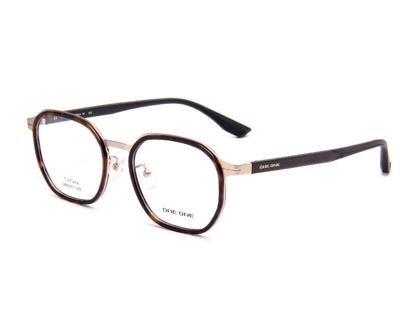 金塑混搭光学眼镜